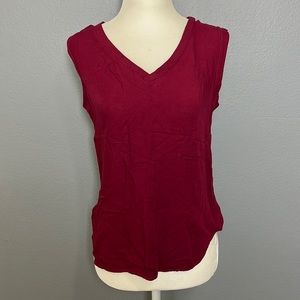 Cloth and Stone red tank top size XS